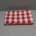 MANGATA CASA Red Gingham Tablecloth for Rectangle Tables- Checkered Table Cloth Waterproof Kitchen & Table Linens-Polyester Buffalo Plaid Wrinkle Free Table Cover(Red 60x84in)