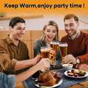 Saker Food Warming Mat,Electric Warming Tray for Food, Adjustable Heating Mat for Countertop with 3 Temperature Settings & Child Lock, Portable Foldable Food Warmer for Party, Buffet, Daily Use (1 Pack)