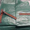 Joyhalo Reusable Yard Waste Bags, 2 Pack 40 Gallon Dustpan-Type Garden Bag for Collecting Leaves Garss Clippings, Heavy Duty lawn and leaf bags, Garden Waste Container for Clean Up Outdoor Debris