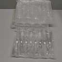 Plastic Champagne Flutes,24Pcs Disposable Clear Champagne Glasses,6 Oz  Glasses for Party Wedding Cocktail Toasting Party Family Holiday Picnic Thanksgiving Christmas