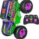 Monster Jam, Official Grave Digger Freestyle Force, Remote Control Car, Monster Truck Toys for Boys Kids and Adults, 1:15 Scale