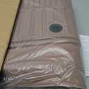 Floor Mats Fit for Dodge Ram 1500/1500 RHO Crew Cab 2025 2026, Brown | Bucket Seats, Not Fit Quad Cab/Bench Seats, TPE All Weather Mat Custom Fit Precise Coverage, The Car With Storage Need to Cut