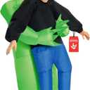 Morph Kids Inflatable Alien Costume, Blow Up Alien Outfit for Children, Halloween Costumes for Kids, Boys Halloween Costume