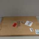 Abstract Canvas Painting A Rainy Walk Girl with Yellow Umbrella Wall Art Modern Artwork for Office Home Decoration (24"L x 16"W)