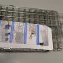 17.3" Heavy Duty Squirrel Trap, Folding Live Small Animal Cage Trap, Humane Traps, Catch and Release.