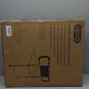 Bed Rails for Elderly Adults with Adjustable Heights & Extendable Dual Side Handles, Foldable Bed Assist Bar for Fall Prevention, Heavy Duty Bed Rail Fits King, Queen, Full, Twin Bed