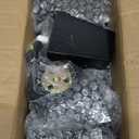 TURSTIN Set of 8 Furniture Legs 3 Inch Square Solid Wood Couch Legs Replacement Sofa Legs Mid Century Furniture Feet for Armchair Bed Dresser Cabinet Include Installation Hardware, Black