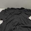 Floerns Women's Fall Fashion Cocktail Wrap Deep V Neck Dress Tie Side Dolman Sleeve Summer Short Dresses (Black) XL