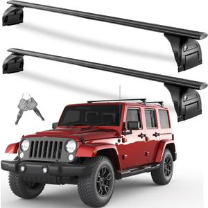 Roof Rack Cross Bars for Jeep Wrangler JK JL Gladiator JT 2007-2026