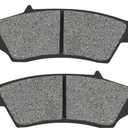 AHL Front & Rear Brake Pads Set for Honda CR125R / CR250R 2002-2007 (Semi-metallic)