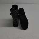 GOGO Classic Black Rainbow Polka Dot Rain/Snow Boots Women Size 8