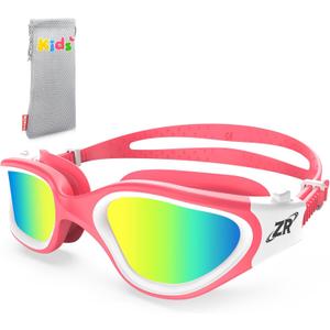 ZIONOR Kids Swim Goggles, G1 MINI UV Protection Anti-Fog Polarized Swimming Goggles for Age 6-14