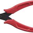 Klein Tools D275-5 Diagonal Flush Cutters, Made in USA, Micro Wire & Compact Zip Tie Cutter, Ultra-Slim Precision Flush Cutter for Work in Confined Areas, 5-Inch