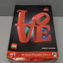 LEGO Art Love Collectible Building Set - DIY Kit for Adults, Ages 18+ - Gifts for Birthdays - Home Decor to Display on Table - 31214