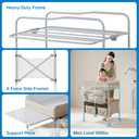 Sweeby Portable Baby Changing Table, Foldable Diaper Changing Station with Waterproof Pad, Mobile Nursery Organizer for Infant & Newborn Essentials, Oat