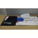 Soccer Goal for Backyard 106.5, 86 and 64 FT Soccer Goals Weatherproof and Portable HPVC Soccer Goal with Soccer Target Net and Carry Bag for Kids and Adults Outdoors Practice Training