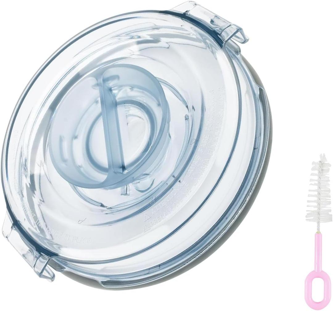 Blender Replacement Lid Compatible with vitamix A3500 A3300 A2300 A2500 V1200 64oz Low-Profile Pitcher, BPA Free Top Cap Cover 64oz (Ascent Series Lids)