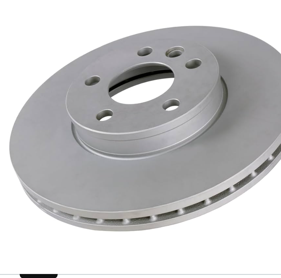 Bendix Priority1 BCR6157 Coated Rear Brake Rotor compatible with Subaru Crosstrek 2023-2016, Forester 2018-2014, Impreza 2023-2012, XV Crosstrek 2015-2013