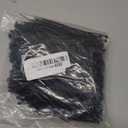 Small Black Zip Ties 4 Inch, 1000pcs Mini Cable Ties Thin Zipties 4 In Tiny Self Locking Plastic Tie Wraps Wire Ties for Cord Management (4in/1000 pack 30 lbs)