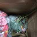 Geosar 8 Pcs Rose Artificial Flowers Fake Flowers Bouquet 21 Heads Silk Faux Floral Bundles with Stem for Home Bridal Wedding Arrangements Table Centerpieces Party Decor (Rose Red)