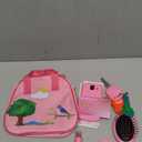 Toddler Play Purse for Kids with Accessories, Toys for Girls with Pretend Makeup, Keys, Smartphone, Dress Up Toy Purse for Toddlers and Kids - Birthday Gift for Little Toddler Girls Ages 3 4 5 6, Pink