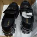 DREAM PAIRS Women's Chunky Loafers Platform Comfortable Slip-On Dressy Business Casual Fashion Outfit Loafer Shoes (10, Black)