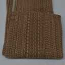 Runner Rug  Boho 2x6 ft Hallway Runner Rug Washable Non-Slip Cotton Entryway Rug with Rubber Backing, Taupe Brown, Machine Washable, Durable Hand-Woven Design for Home & Kitchen