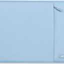 MOSISO Laptop Case 13.3 inch, 13-13.3 inch Laptop Sleeve Compatible with MacBook Air/Pro 13/Pro 14 M5 M4 M3 M2 M1, HP Dell ASUS Lenovo,Polyester Vertical Computer Sleeve Bag with Pocket, Air Blue