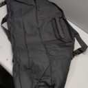 LWANO Compound Bow Case Soft Light-Weight Bow Bag with Arrow Pocket and Backpack Straps (37in Inside Length, Black)