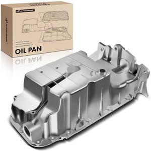 A-Premium Engine Oil Pan Sump with Drain Plug Compatible with Chevrolet Cruze 2010-2016, Cruze Limited 2016, Sonic 2012-2018, Trax 2017-2018, 1.8L (No Oil Level Sensor), Replaces 55581970