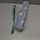 Cohoo Home Drawer and Shelf Liners for Kitchen Cabinet Non Adhesive,17.3in 23.6FT Non Slip Cabinet Liners for Shelves, Drawer Paper Cupboard Strong Grip Bathroom Waterproof Washable Thick Blue Stripe