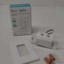 Kasa Smart Dimmer Switch HS220, Single Pole, Needs Neutral Wire, 2.4GHz Wi-Fi Light Switch Works with Alexa and Google Home, UL Certified, No Hub Required, 1 Pack (White, Alexa Compatible)