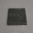 Meekio Set of 2 Dark Moss Green Pillow Covers 18x18, Farmhouse Linen Decorative Throw Cushion Covers for Sofa Couch