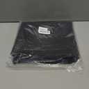 Mini Fridge Silicone Mat,24''x24''x0.5''-Fridge Drip Tray Concave and convex design is leak-Proof and Non-Slip Perfectly Compatible with Washer, Dryer, Cooler, Dishwasher etc. (Black)