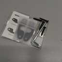 Sun Visor Repair Kit Compatible with Jeep Wrangler JK 2018/ Wrangler JL 2018-2023/ Gladiator 2020-2023,2 Pack Upgraded Aluminum Alloy Sun Visor Clip for Jeep (Black)