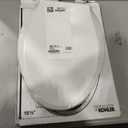 KOHLER 4636-RL-0 Cachet ReadyLatch Elongated Slow Close Toilet Seat, Soft Close Toilet Seat Quiet Lid, Contoured Grip-Tight Bumpers Installation Hardware, Apartment Essentials, White