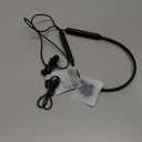 Rythflo Active Noise Cancelling Headphones, Wireless in Ear Neckband Blutooth Headphones with 3 AI Mics ENC, 60Hrs Playtime, V5.3 Multipoint Connection Magnetic Earbuds for Work/Travel/Home/Office (Black)