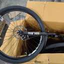 Bruce & Shark 26" Folding Mountain Bike for Men, 21 Speeds Full Suspension Commuter Bicycle, High Carbon Steel & Disc Brakes, Portable City Outdoor Bike for Adult Youth Teen (white black)