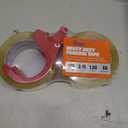 Heavy Duty Packing Tape with Dispenser, 36 Rolls x 1.88 in. x 60 yds. x 2.7 MiL, Strong Hold HD Clear Packaging Tape Secure Sealing for Cardboard, Bubble Wrap, Shipping Supplies, Total 2160 yds.