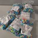 6 x Mini Gummy Skulls Halloween Candy, 1 Pound Bulk Bag, Trick-Or-Treat Party Bag Fillers, Halloween Gummies