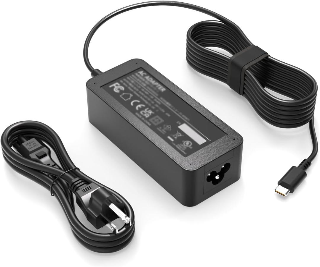 65W 45W USB C Charger Fit for LG Gram 14 15 16 17 Laptop - (Fit for 14Z90P 14Z90Q 14Z90R 15Z90P 15Z90Q 15Z90R 16T90P 16Z90P 16Z90Q 16Z90R 17Z90Q 17Z90R 17Z90S 17Z95P) (UL Listed Power Cord AC Adapter)