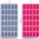 Bobbin Holder Storage Case Sewing Box Thread Organizer Holds 60pcs Bobbins for Brother Sewing Machine- 2pack(Box Only)