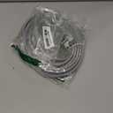 KUNCAN Appliance Power Extension Cord - 3 Prong Flat Wire SPT-3 14 AWG Heavy Duty Male to Female Extender Low Profile Grounded Cable for Major AC Unit, Air Conditioner, Refrigerator (6 Feet)