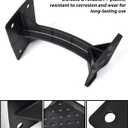 SAUTVS ATV Passenger Foot Rest Pegs for Sportsman 570 450 2021-2026, Rear Lounger Pedestal Footboards Pedal for Polaris Sportsman 570 450 H.O. 21-26 Accessories (2PCS)