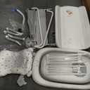 DZMDIP Baby Bathtub with Foldable Changing Table