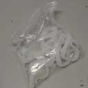 Chunful 24 Packs Clear Church Pew Clips for Weddings Heavy Duty Plastic Pew Hooks Decorations Church Bench Bow Holders for Aisle Chairs Railing Bow Garland Decor