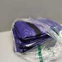 Cryster 6 Pack Moving Bags Heavy Duty, Extra Large Storage Totes Bag with Zippers and Sturdy Handles, Packing Bags for Moving, Storage, Travel, Space Saving, Moving Boxes College Essentials Blue