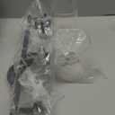 Unicozin Modern Bathroom Light Fixtures, 3 Light Vanity Lights, Black Wall Lamp with Clear Glass for Bathroom, Mirror, Living Room, Bedroom, Hallway, E26 Base