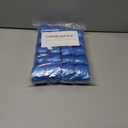 100 Pack Shoe Covers Disposable for Indoors, Fits Up To 11 US Men and 13 US Women Size(Blue)