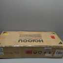 HAIOOU Bathroom Wall Cabinet with Motion Sensor LED Light, Wooden Medicine Cabinet Wall Mounted Cupboard, Over Toilet Storage Cabinet with Buffering Hinges and Adjustable Shelf - Modern White (23.6" W x 8.2" D x 29.5" H)